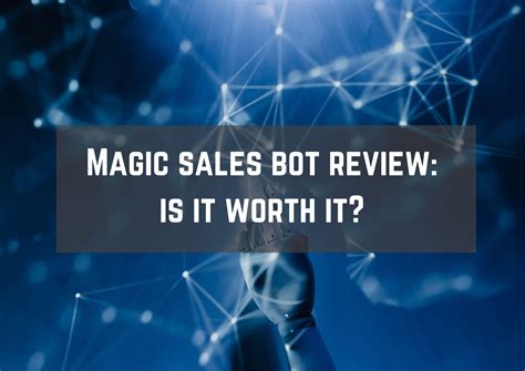Magic wonderland sales bot